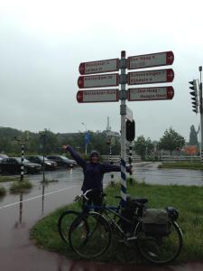 I look exactly the same when cycling to work...