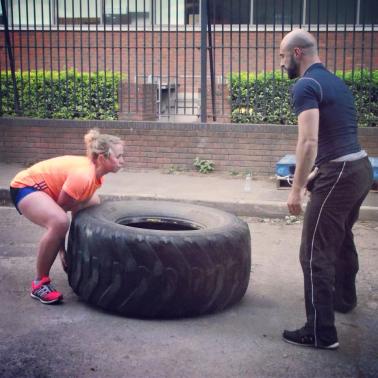 Tyre flip circuits weights