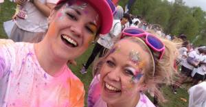 post-run paint colour